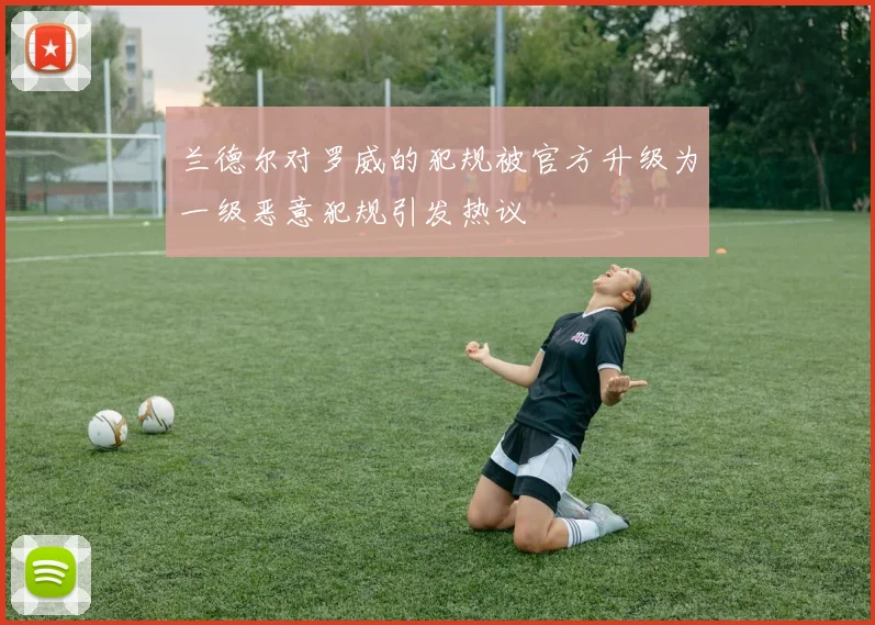 兰德尔对罗威的犯规被官方升级为一级恶意犯规引发热议